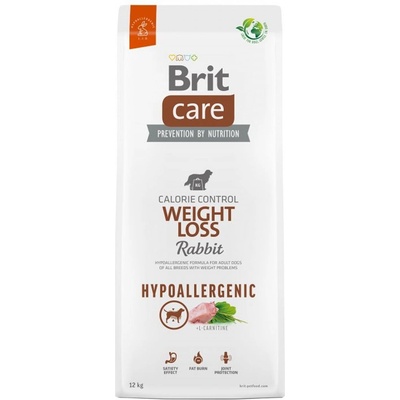 Brit Care Dog Хипоалергенна Загуба на Тегло Заек 12 кг