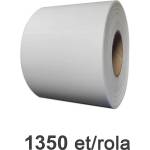 ZINTA Съвместима с Epson / Primera етикетна ролка 94 mm x 132 mm, 1350 етикета/ролка (94X132X1350-JETGLOSS)