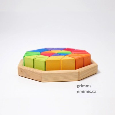 Grimm's Kostky puzzle mozaika osmihran 32 ks – Zboží Mobilmania