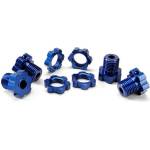 Traxxas главина на колелото 17mm алуминиева синя (4)