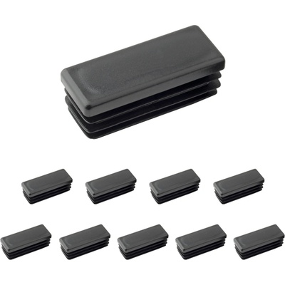 Walteco Zátka 50x20 mm čierna 5 ks 85140BP1