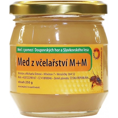 Včelařství M+M med pastový 250 g