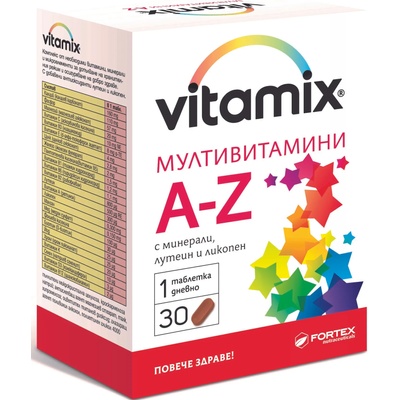 Fortex Vitamix Мултивитамини A-Z, 30 таблетки, Fortex