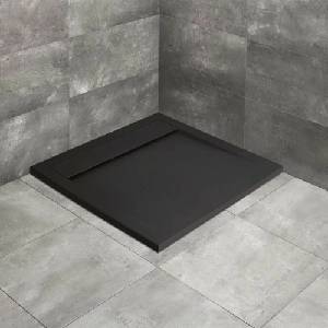 Radaway Teos C квадратно композитно душ корито 100x100 см черно (HTC100100-54)