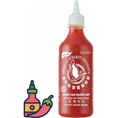Flying Goose Sriracha chilli omáčka bez glutamanu 455 ml