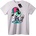 NOONEBRAND Тениска с Карикатура на Скейтър - 7XL, White