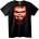 NOONEBRAND Тениска Лице на Chucky - M, Black