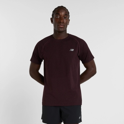 New Balance pánské tričko MT41080FDP bordó