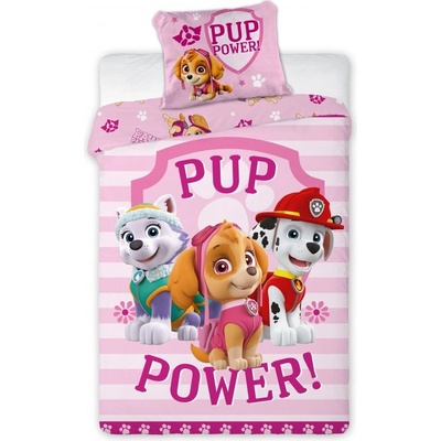 FARO Obliečky Veselá Patrola Pup Power Bavlna 140x200 70x90