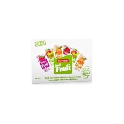 Tyčinky NUTREND JUST FRUIT mix příchutí bez lepku 6 x 30 g