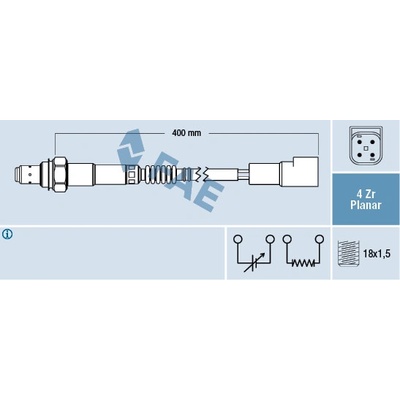 Lambda sonda FAE 77244