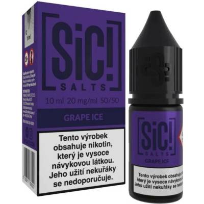 Sic! Salts Grape Ice 10 ml 16 mg