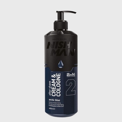 Nishman Cream and Cologne krémová voda po holení Arctic Blue 02 400 ml