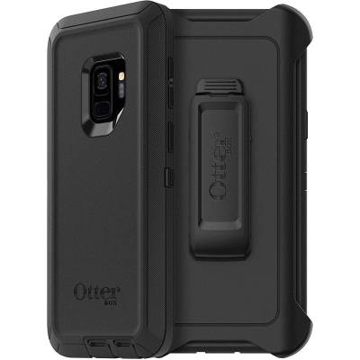 OtterBox Defender Case - изключителна защита за Samsung Galaxy S9 Plus (черен)