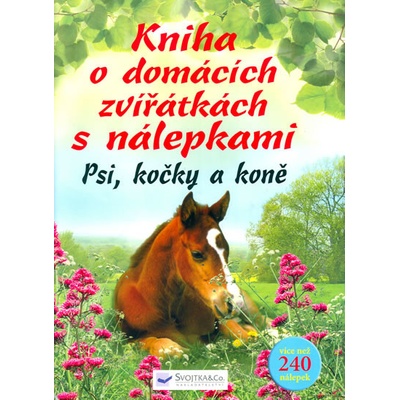 Kniha o domácích zvířátkách s nálepkami