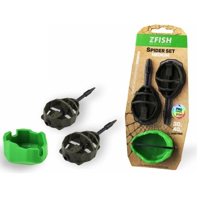 Zfish Sada Method Feeder Spider Medium Set 40+50 g + Formička