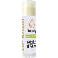 CBD Beauty LIP BALM hojivý balzám na rty s vůní limetky & mandarinky, 5 ml