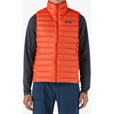 Patagonia Down Sweater Vest pollinator orange