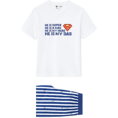 Celio Superman Pyjamas Men's modrá biela