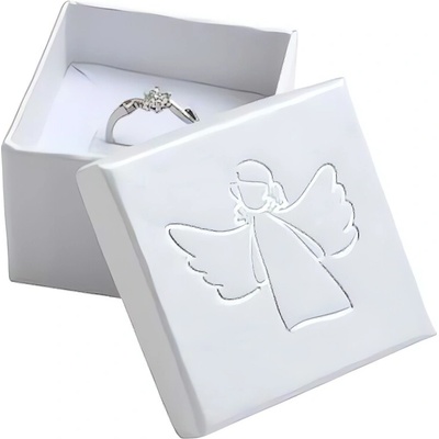 JK Box Něžná dárková krabička s andělíčkem AN-3/A1/AG – Zboží Dáma