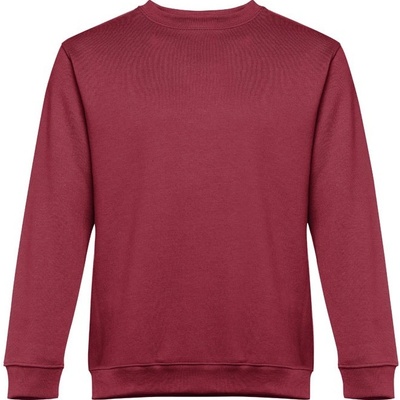 DELTA. Unisex mikina Bordová