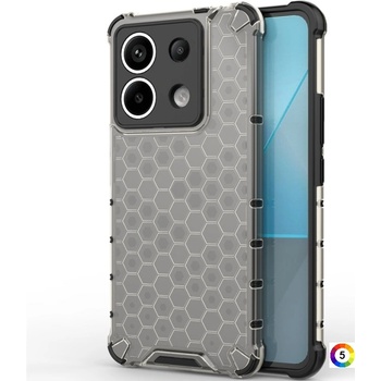 Image 1 of Xiaomi Redmi Note 13 Pro Силиконов Калъф Honeycomb TPU и Протектор