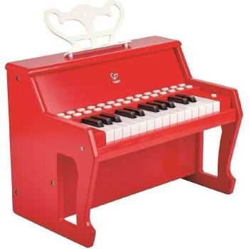 Image 1 of Hape Светлинно дървено пиано, Hape, Червено