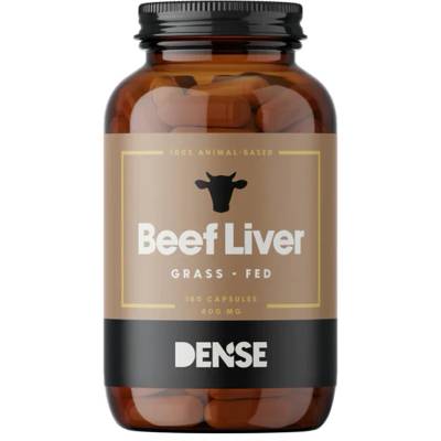 Dense Говежди черен дроб 750 mg 180 капсули | Dense (315426 (1001) DNS)