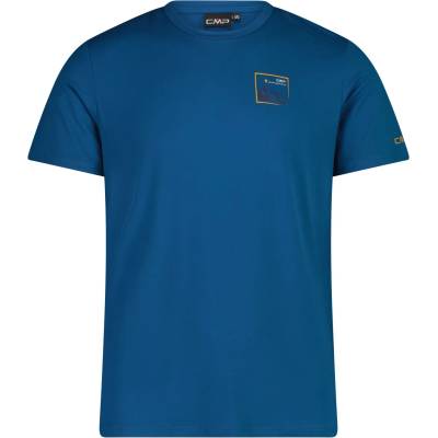 CMP Мъжка спортна тениска CMP S/S T-Shirt Sport shirt - Petroleum - размер 46 (EU) (216-7666-0711)