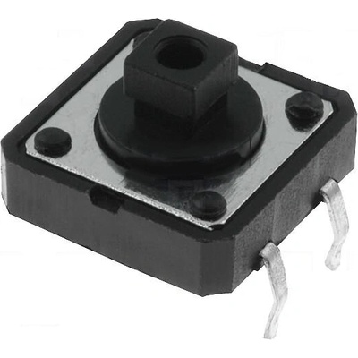 Mikrotlačidlo TS-12T, 4pin, OFF (ON)