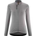 Mavic Фланелка с дълъг ръкав за колоездене Mavic Women's Aksium Thermo Jersey Cycling jersey - Silver (156-2676-0412)