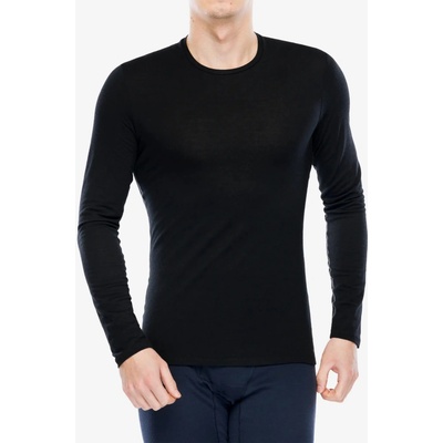 Icebreaker Anatomica LS Crewe black