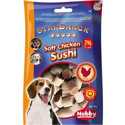 Nobby StarSnack Soft Chicken Sushi kura & ryba 70 g