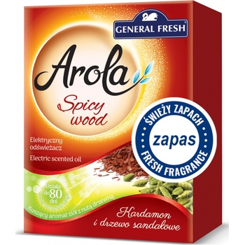 GENERAL FRESH elektrický osviežovač KARDAMON A SANTALOVÉ DREVO NÁHR. náplň 25 ml