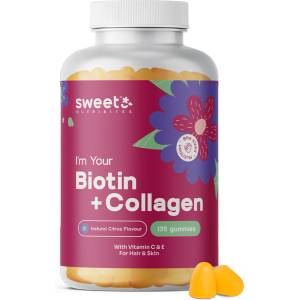 Sweet Nutribites Biotin + Kollagen - 135 гумени сладки