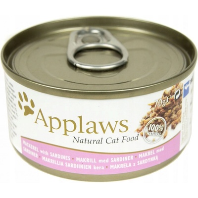 Applaws Cat Makrela so sardinkami 70 g