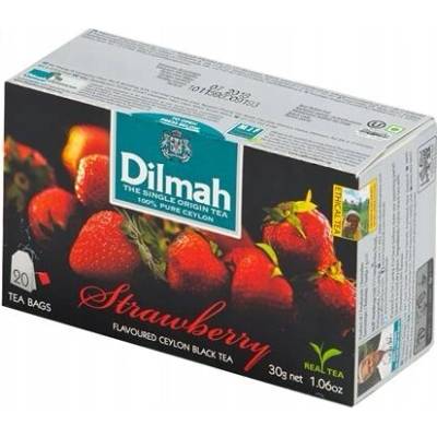 Dilmah Jahoda čierny čaj 20 x 2 g