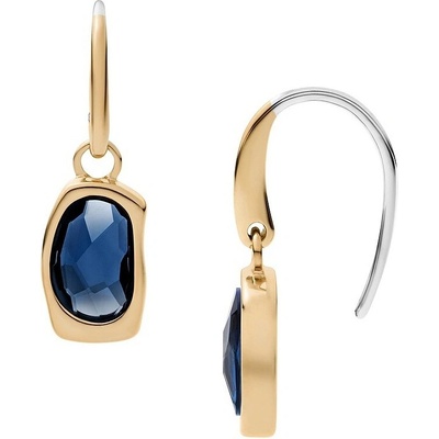 Skagen Očarujúce pozlátené náušnice Sofie Sea Glass SKJ1885710