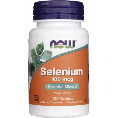 Now Foods Selenium L-selenomethionine 100 mcg 100 tabliet