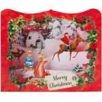 Gespaensterwald Картичка Gespaensterwald 3D - Merry Christmas, червена (499)