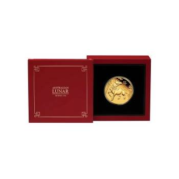 The Perth Mint zlatá mince Lunární Série Serie III Rok Buvola 2021 Proof 1 oz
