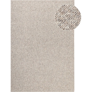 Elle Decoration Сиво-кремав килим подходящ за пране 200x290 cm Rocco Dark Cream - Elle Decoration (106230-200x290)