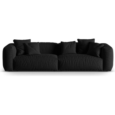 Micadoni Черен модулен диван 320 cm Martina - Micadoni Home (MIC_4S_169_F1_MARTINA4)