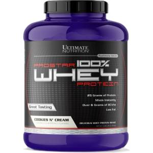 Ultimate Nutrition Prostar 100% Whey Protein [2300 грама] Бисквити с крем