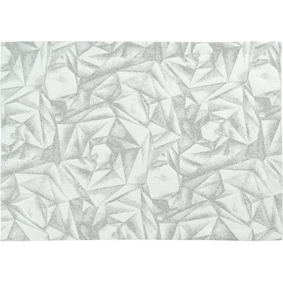 Sander Vánoční prostírání na stůl Diamanti 35x50cm bílo-stříbrné