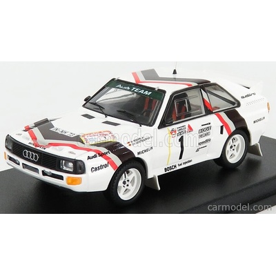 Trofeu Audi Quattro Sport N 1 Winner Rally Stadte 1984 Start Race Version W.rohrl C.geistdorfer Bílá 1:43