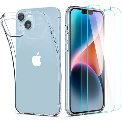 Spigen Кейс Spigen CRYSTAL PACK за iPhone 14, PLUS Crystal Clear (8809811864359)