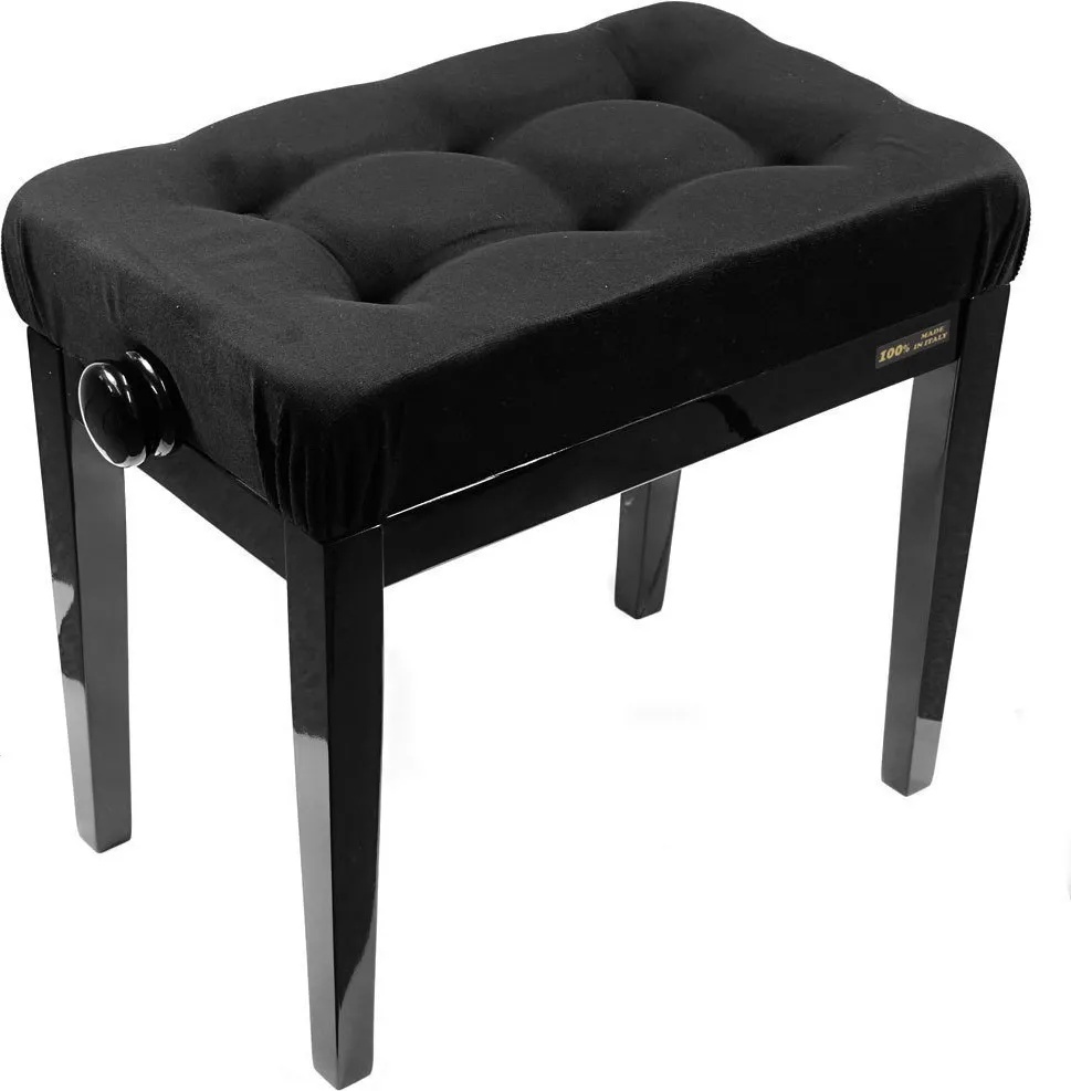 Bespeco SG 102 Дървена табуретка за пиано Black (SG2BLVN)