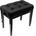 Bespeco SG 102 Дървена табуретка за пиано Black (SG2BLVN)