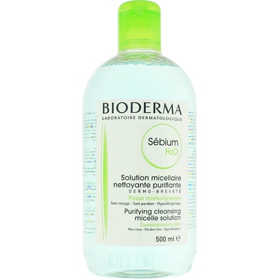 BIODERMA Sébium H₂O Мицеларна вода за жени 500 ml